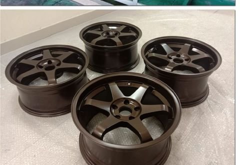 Antique bronze alloy wheel finish Dubai