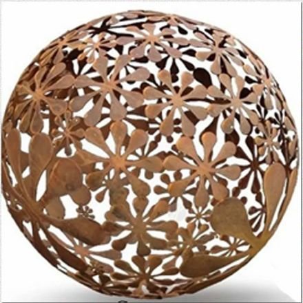 Rustic patina sculpture