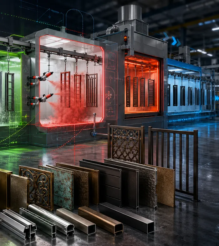 Al Laraa Metal Coating — powder coating and metal finishing