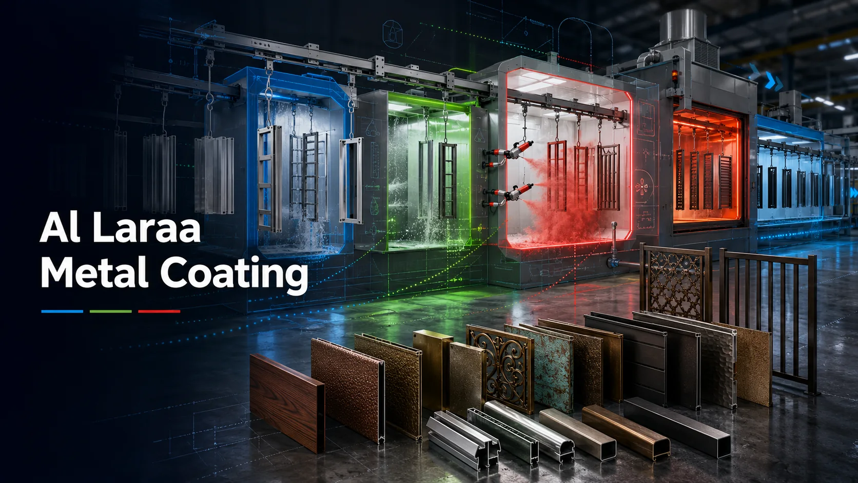 Al Laraa Metal Coating — powder coating and metal finishing